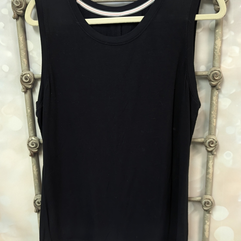 Others Follow Black Sleeveless Tank Top